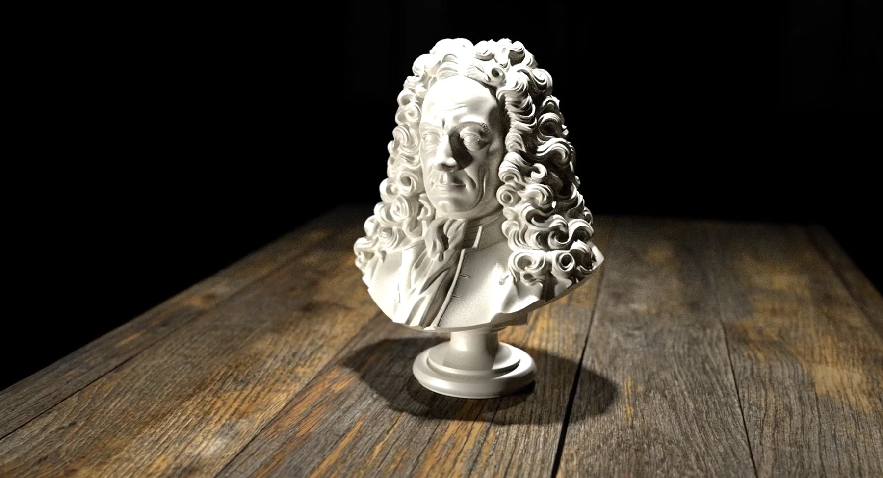 Gottfried Wilhelm Leibniz; Standbild aus dem Film: Wie kam es in die Welt und was wurde daraus: die Eins und ihr besonderer Stargast: die Null