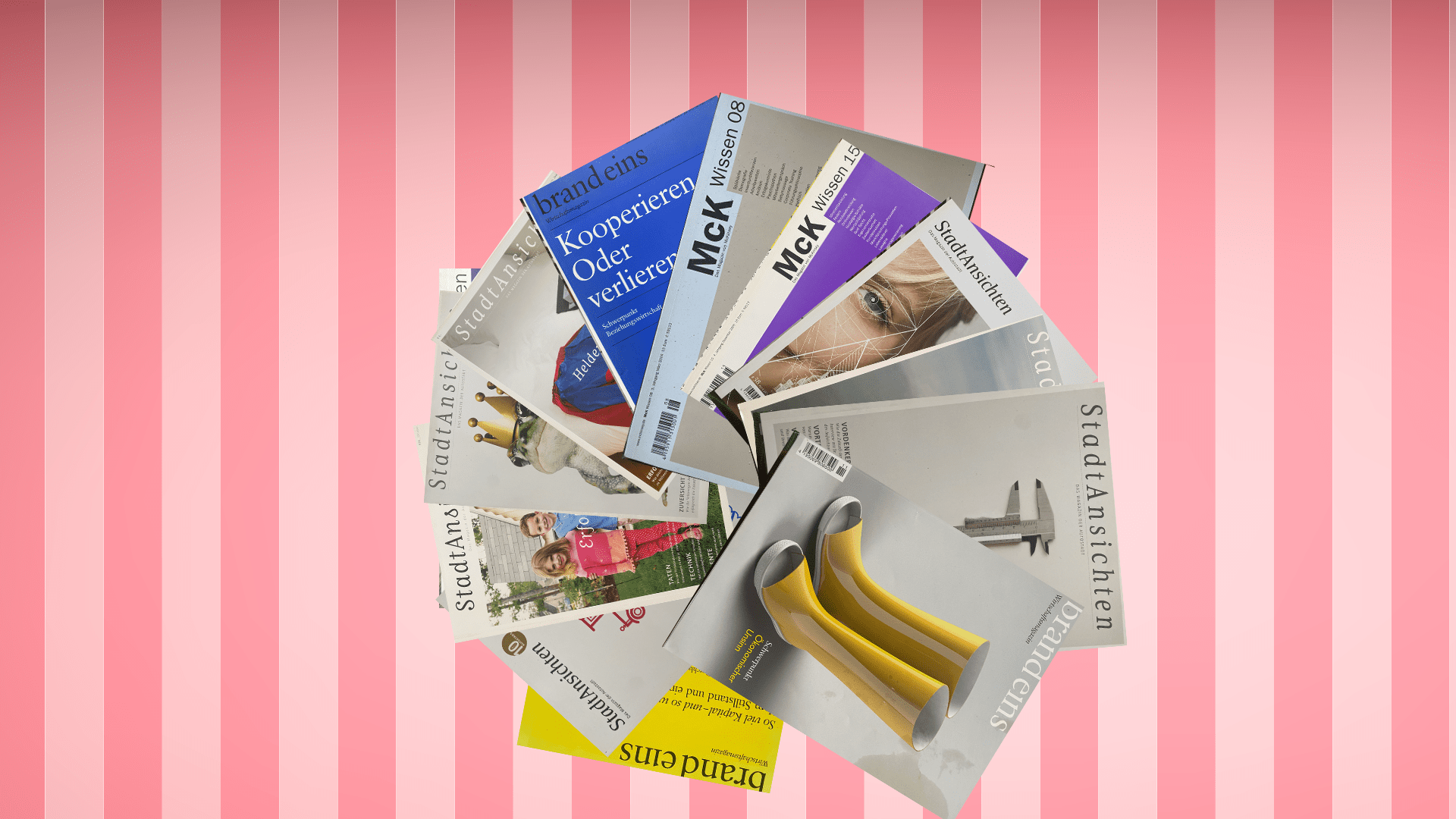 Ausgewählte Titelseiten von Magazinen, für die ich u.a. als Autor oder Redakteur oder beides gearbeitet habe.